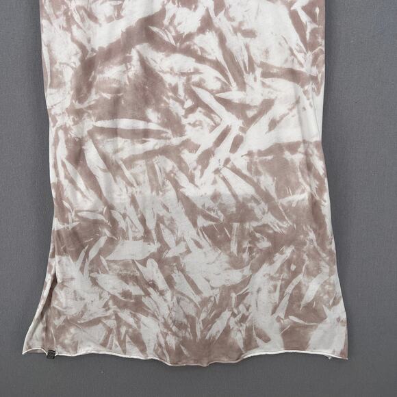 ERRANT Overall Dress Womens Small Brown Tie Dye Cotton Knit Adjustable Straps - Picture 5 of 15